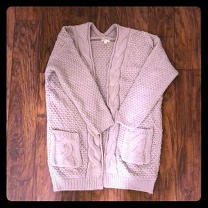 Chunky, cozy cardigan